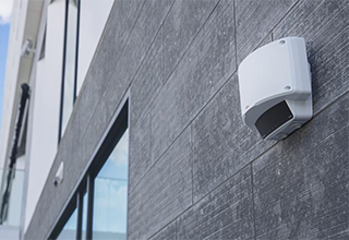 Network-based security radar for extensive area coverage and minimum false alarms
